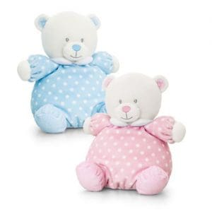 *B Grade* 20cm Baby Puffball Bear 2 Asstd - (One Supplied)